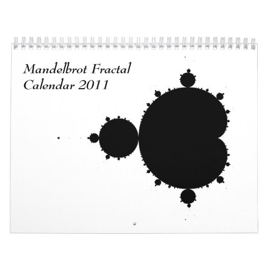 Mandelbrot Fractalカレンダー2011 カレンダー (カバー)