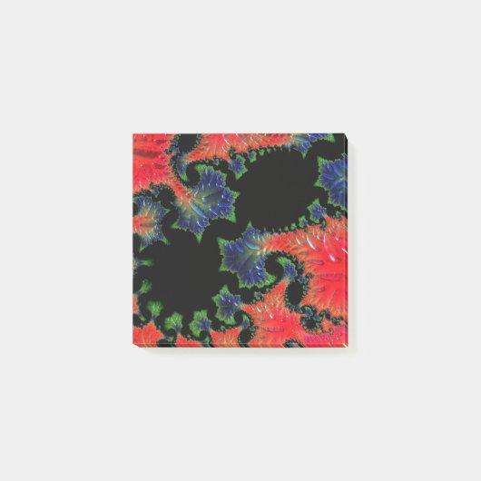 Mandelbrot Garden Post It Notes ポストイット (正面)