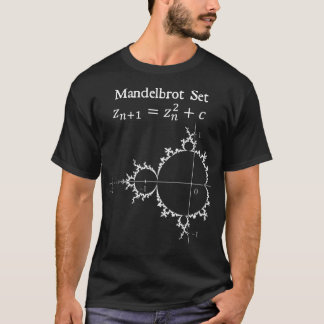 Mandelbrot Set Chaos Butterfly Physics Math Teache Tシャツ