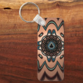Mandelbrot Splash - Keychain キーホルダー (正面)