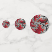 Mandelbrotsテーブル紙吹雪の美しい コンフェッティ (裏面)