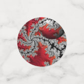 Mandelbrotsテーブル紙吹雪の美しい コンフェッティ (スモール正面)