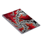 Mandelbrots Spiral Notebook美しい ノートブック (右側)