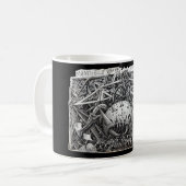 Mandible Death Operator（Brian Benson、mag著） コーヒーマグカップ (正面左)