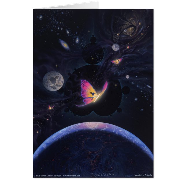 Mandlebrotの蝶 (正面)