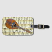Mandolin 02のシ転がートミュージック~ ラゲッジタグ (正面横)