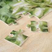 Mandolin Iris Flower Garden Photo Painting  ジグソーパズル (側面)