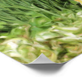 Mandolin Iris Flower Garden Photo Painting ポスター (角)