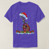 Mandolin Music Lover Matching Santa Hat Mandolin C Tシャツ (デザイン正面)