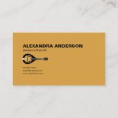 Mandolin Teacher 名刺 (裏面)