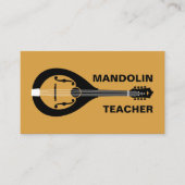 Mandolin Teacher 名刺 (正面)