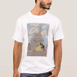 MandolineのPaによる「祝日Galantes」のためのイラストレーション Tシャツ