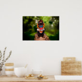 Mandrillのボディ操作の錯覚 ポスター (キッチン)