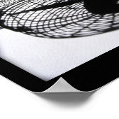 MandrillファンBWスチルライフ写真Sポスター ポスター (角)