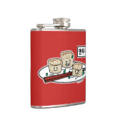 Manduの韓国のゆで団子の点心の朝食ハングル フラスク (右)