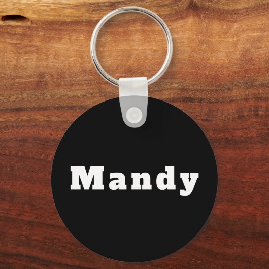 Mandy キーホルダー (裏面)