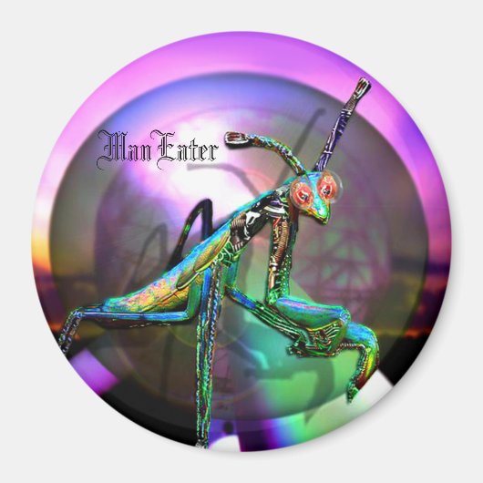 ManEaterカスタマイズ可能 マグネット (正面)