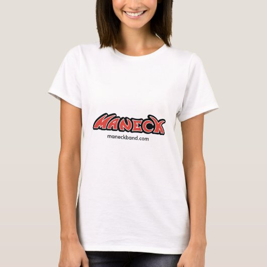 Maneck -女性ベビードールのワイシャツ(合う) tシャツ (正面)