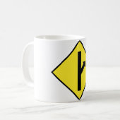 Maneconomy.com著MGTOWのコーヒー・マグ コーヒーマグカップ (正面左)