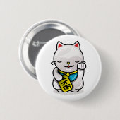 manekiのneko (新しい!) 缶バッジ (正面&裏面)