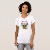 manekiのneko (新しい!) tシャツ (正面フル)