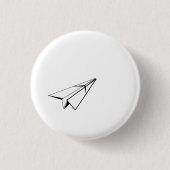 manekiはえ 缶バッジ (正面)