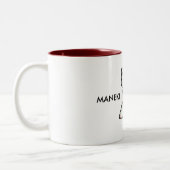 Maneki Neko-のマグ ツートーンマグカップ (左)