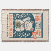 Maneki-Neko スローブランケット (正面)