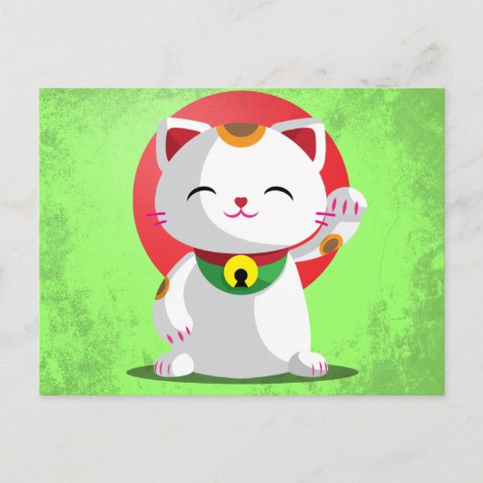 Maneki Neko ポストカード (正面)