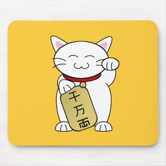 Maneki Neko マウスパッド (正面)