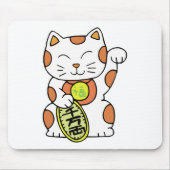 Maneki Neko マウスパッド (正面)