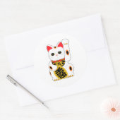 Maneki Neko ラウンドシール (封筒)