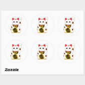 Maneki Neko ラウンドシール (シート)