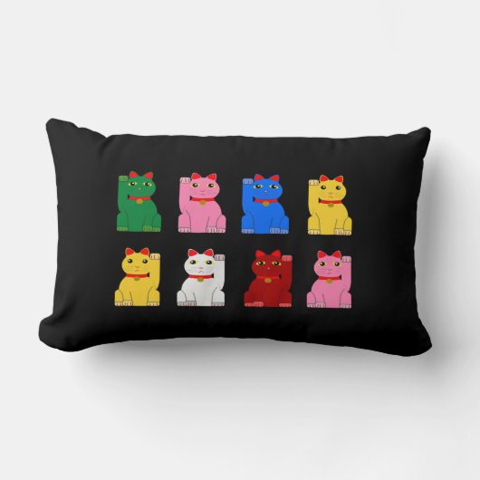 maneki neko ランバークッション (正面)