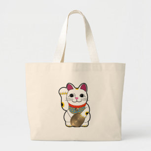 Maneki Neko ラージトートバッグ