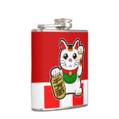 Maneki Neko: 日本ので幸運な猫 フラスク (右)