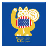 MANEKI NEKO EL GATO DE LA SUERTE / Version EEUU フォトプリント (正面)