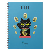 Maneki Neko Lucky Poilue写真 ノートブック (正面)