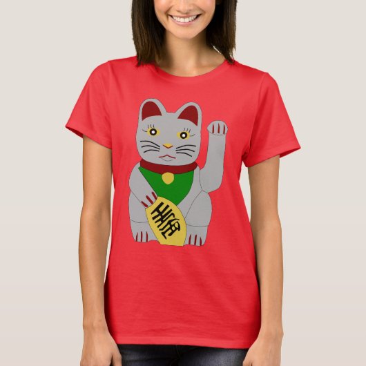 Maneki Neko Tシャツ (正面)