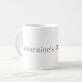 Manentineの日の3月14日のマグ コーヒーマグカップ (正面左)