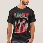 Maneskin Måneskin Classic T-Shirt Tシャツ (正面)