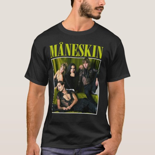 MANESKIN Måneskin Merchandising   Tシャツ (正面)