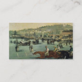 Manet |の1872年競馬 名刺 (裏面)