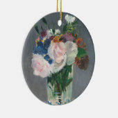Manet |は水晶つぼ、c.1882で開花します セラミックオーナメント (右)