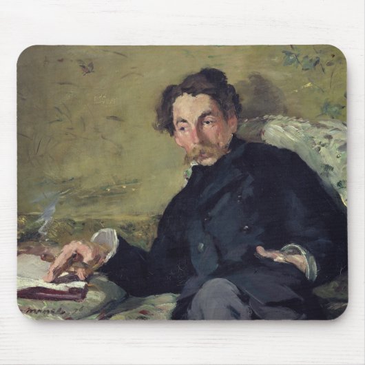 Manet |ステファーヌMallarme 1876年 マウスパッド (正面)