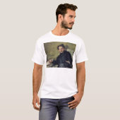 Manet |ステファーヌMallarme 1876年 Tシャツ (正面フル)