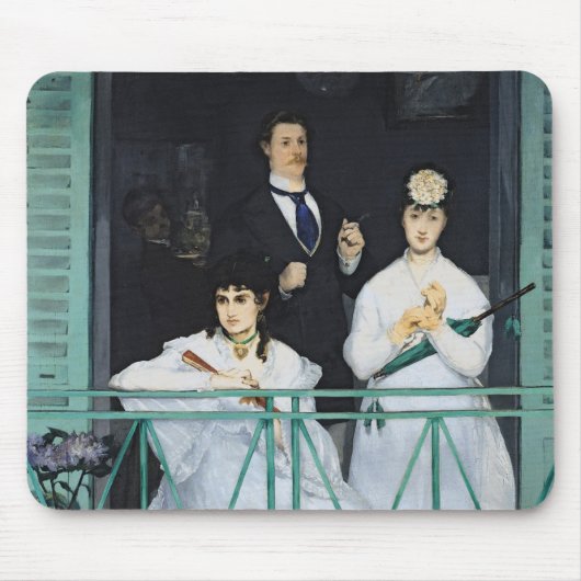 Manet |バルコニー1868-9年 マウスパッド (正面)