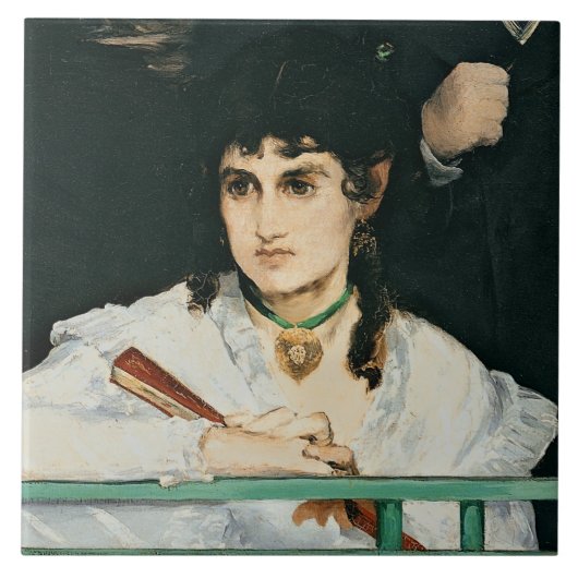 Manet |バルコニー、詳細1868-9年 タイル (正面)