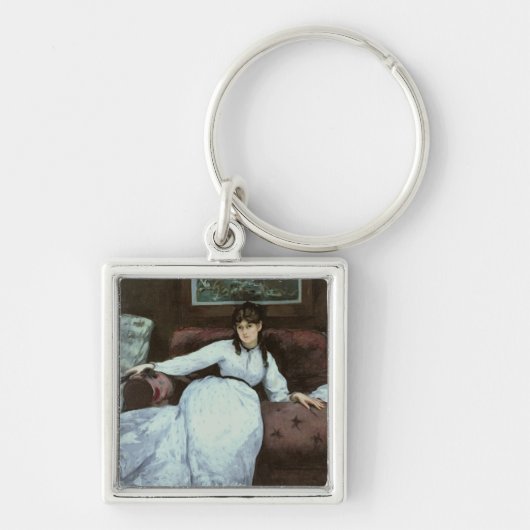 Manet |残り、ベルト・モリゾのポートレート キーホルダー (正面)