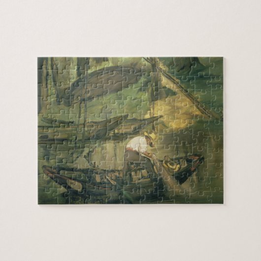 Manet |漁師、c.1861 ジグソーパズル (横)